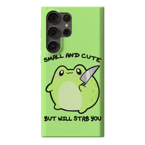Small And Cute But Will Stab You Froggie Phone Case